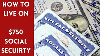 how to live frugally on social security