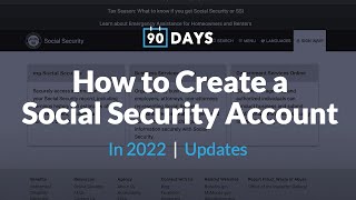 how to set up my social security account