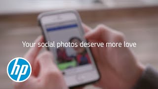 hp social media snapshots app