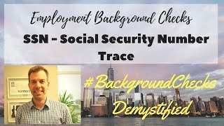 social security number background check